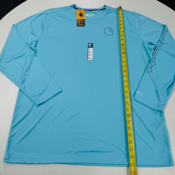 NWT Carhartt Men's Force Sun Defender Long Sleeve Shirt XL - Picture 2 of 7